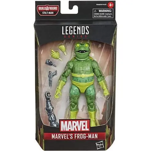 Hasbro Figura de Frog-Man Marvel Legends Series - Alta Calidad y Detalles Realistas - 15 Cm - 1