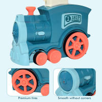 Juego De Dominó Automático Para Niños Coche Eléctrico Kit De Bloques De Ladrillo Juguete Creativo DIY Regalo De Cumpleaños Para Niños - details 6