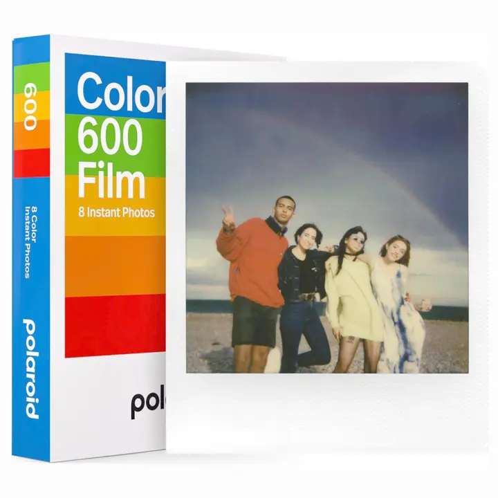 Polaroid 600 Película Color Instantánea, estética única, formato icónico Polaroid, Compatible con Polaroid 600, Polaroid I-2, Polaroid Now, Polaroid Now+, Polaroid Lab, OneStep 2 y OneStep+ - 1