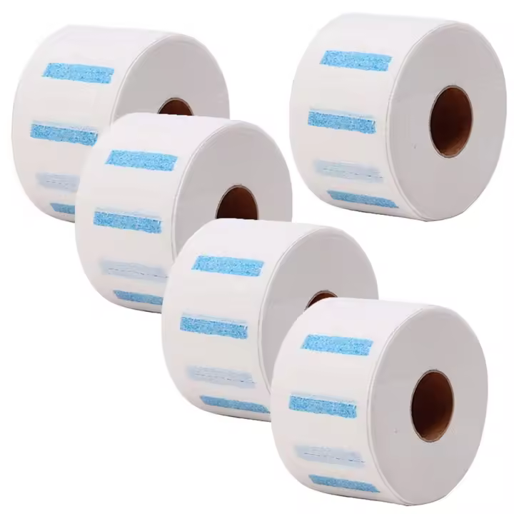ALMERICORP Rollo papel cuello pack 5 ROLLOS Peluqueria - 1