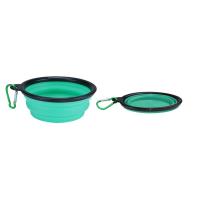 Tazón De Silicona Plegable Para Perros 1000ml Portátil Para Viajes Alimentador De Mascotas Con Clip De Mochila Adecuado Para Todas Las Razas De Perros - details 7