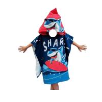 J.S ONDO Toalla de baño Infantil, Toalla de Playa Infantil, Motivos Lindos Cape Poncho de baño Infantil y Salida de baño Infantil Poncho Surf para Niñas Niños de 2 a 10 años - details 1