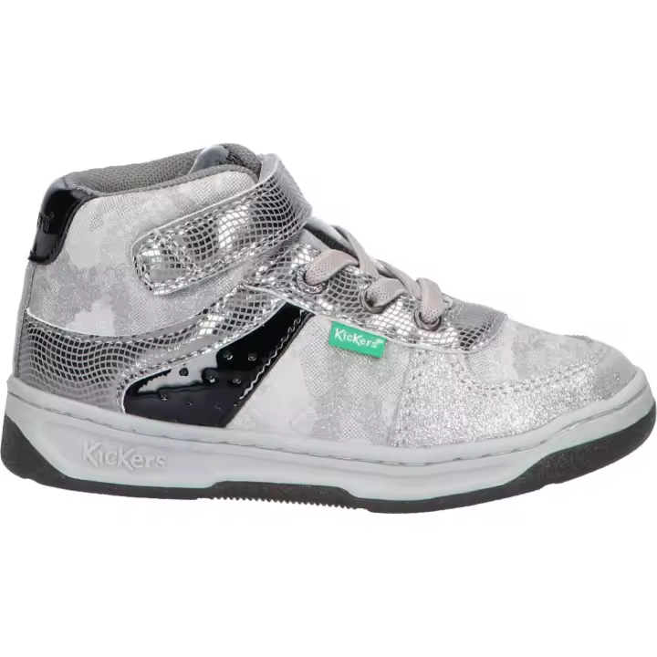 Deportivas de Niña KICKERS 910874-30 KICKALIEN 163 ARGENT NOIR - 1