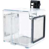 Caja De Cría De Acuario Acrílica Con Tapa Desmontable Para Pequeños Peces Y Cangrejos Incubador De Peces Con Malla Transparente Para Aislamiento - details 9