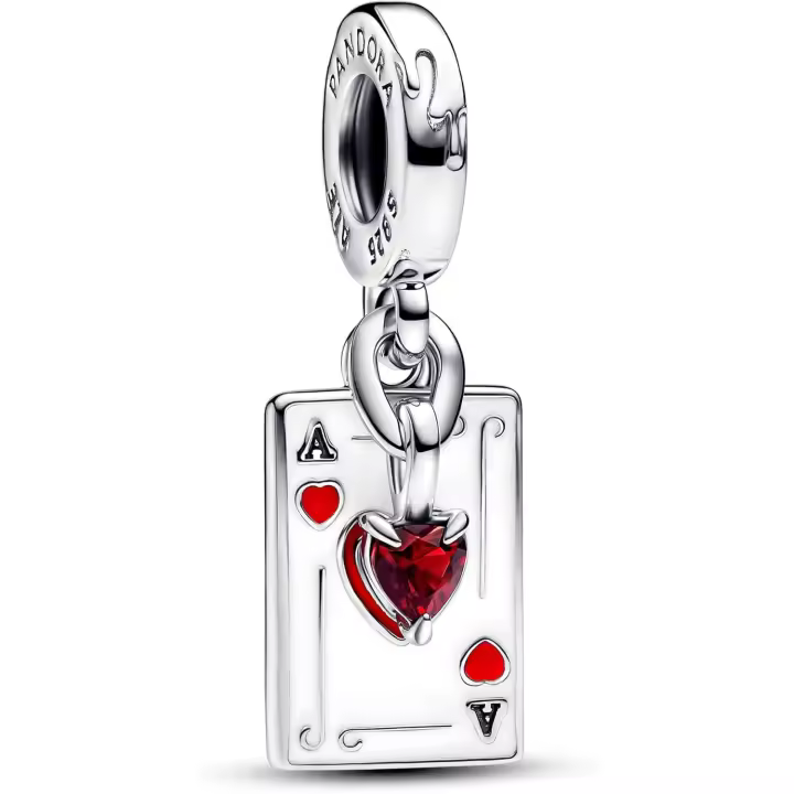 Charm colgante doble Pandora 793420C01 Reina，Incluye Caja Original - 1