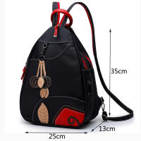 Mochila de nailon impermeable para mujer, bolso de hombro, bolso de equipaje de viaje de ocio, bolso cruzado al aire libre, bolso escolar para estudiantes - details 16