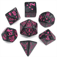 Juego Completo De 7 Dados Poliedros Para DND D3-D10 Juego De RPG Sférico Para Suministros De Juegos De Mesa De Rol - details 3