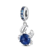 Encantos Originales De Plata 925 Con Mariposas Libélulas Abejas Leones Cuentas De Zirconia Para Joyería DIY Regalos De Cumpleaños - details 7
