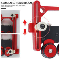 Rodillo Guía De Aluminio Ajustable Para Máquina De Tornillo Auxiliar Herramienta De Tablero De Madera Herramientas De Carpintería - details 11