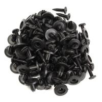 50pcs Clip De Plástico Para Coche Negro Retenedor De Panel De Puerta De Automóvil Para Toyota Audi Clavija De Rivetaje Para Vehículo - details 2