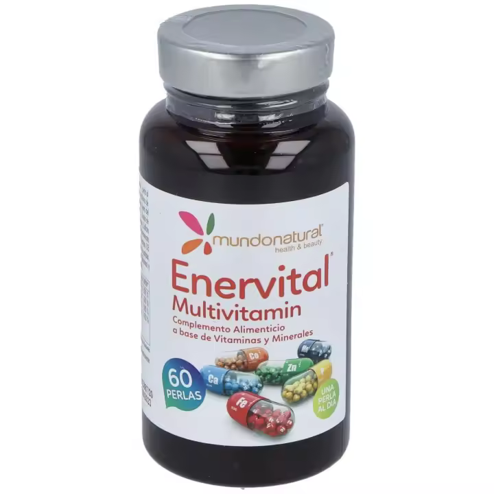 Mundo Natural Enervital Multivitam 60Cap - 1