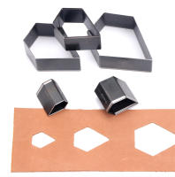 Molde De Corte Para Joyería Y Manualidades Diamante Hueco En Cuero Metal Herramienta De Troquel Para Manualidades DIY - details 2