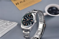 Reloj De Pulsera Mecánico Para Hombre PAGANI DESIGN Lujo Esmeralda Verde Cristal De Esmeralda Automático NH35A Acero Inoxidable Deportivo Resistente Al Agua Luz Oscurecida - details 8