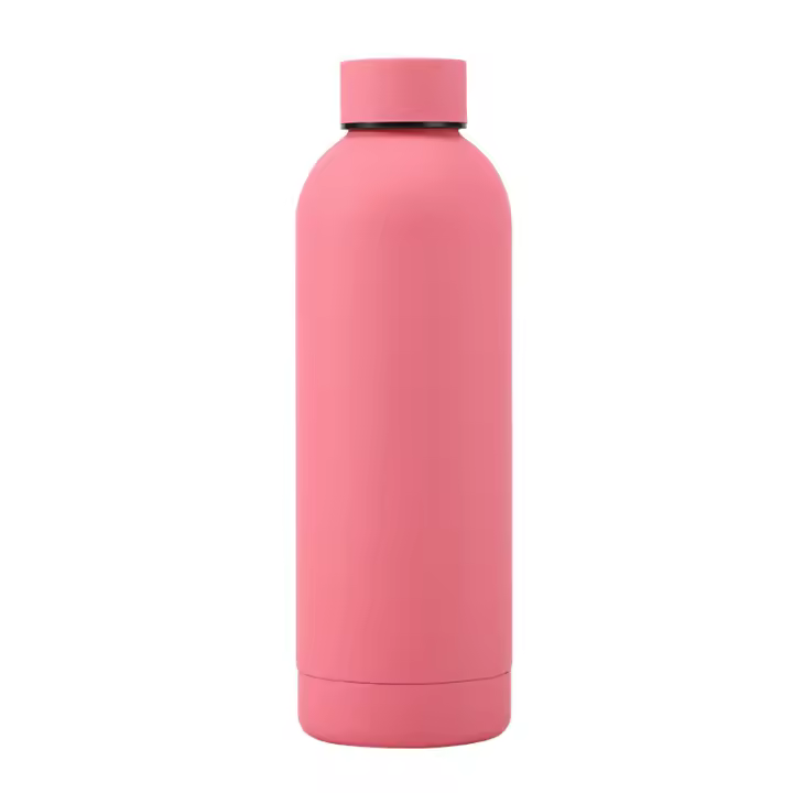 Botella de Acero Inoxidable Pequeña de Boca Reutilizable 304 Refrigerada Caliente para 12 Horas - 1