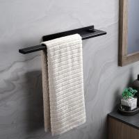 Negro mate, Toalla de baño montado en la pared, soporte para papel de cocina - details 0