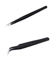 Juego De 2 Pinzas De Precisión Anti Estática ESD En Acero Inoxidable Herramientas Manuales Para Reparación De Teléfonos Móviles Y Electrónicos - details 2