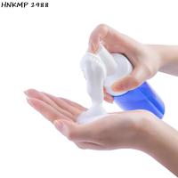 Botella De Espuma Con Cepillo De Silicona Vacia 100/150/200ml Plástico Para Limpieza Facial Botellas Recargables Sin Químicos De Importación - details 8