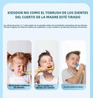 Cepillo De Dientes Eléctrico Para Niños En Forma De U Silicona Cartoon Inteligente 360 Grados Cepillo Sonic Recargable Automático - details 0