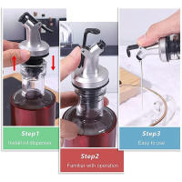 Dispensador De Aceite De Oliva Y Liquor 1-10PCS Tapón De Bottella Para Vinagre Aceite De Oliva Vino Whisky Y Otras Bebidas - details 1