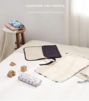 Alfombrilla De Cambio Para Bebé Plegable Y Portátil Impermeable Durable De Oxford Para Recién Nacidos Y Niños Pequeños - details 3