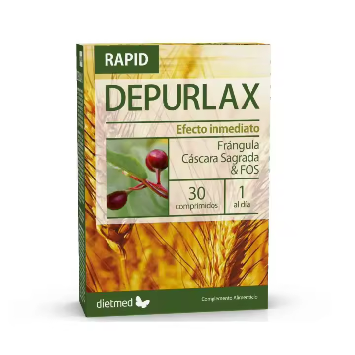 Dietmed DEPURLAX 30 Comprimidos - Hierbas y Medicina Tradicional - 1