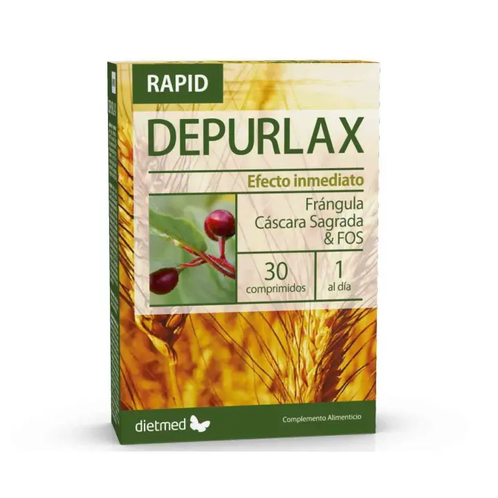 Dietmed DEPURLAX 30 Comprimidos - Hierbas y Medicina Tradicional - 1