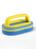 Cepillo De Limpieza Con Mango Y Esponja Herramienta Para Lavar Platos Y Ollas En La Cocina Material PP No Electrónico - details 8