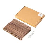 Lámpara De Mesa LED 3D Recargable Por USB Luz Nocturna De 3 Colores Plegable Creativa Con Imán Para Libros Iluminación Portátil - details 9