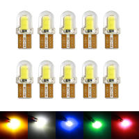 Lámparas LED T10 W5W 12V Para Placa De Licencia 10PCS Luz De Estacionamiento De Automóvil Lámpara De Aclaración Canbus COB Accesorios De Luz De Vehículo - details 0