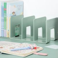 Organizador De Escritorio De Acrílico 1 Pieza 4 Compartment Divisor De Armario Colorido Cuatro Marco Estante Para Libros - details 7
