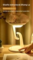 Lámpara Floating with Carga Inalámbrica para Smartphones,Luz LED Ajustable y Base Magnética,Diseño Futurista para Dormitorio U Oficina - details 0