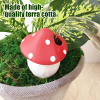 4Pcs Autónomo Riega Plantas Cerámica Portátil Espigas De Sombrilla Self-Watering Pequeño Globos De Riego Terracota Dispositivo De Jardín - details 7