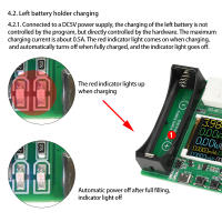 Testero De Batería 18650 Capacidad De Litio Módulo MAh MWh Detector Digital De Energía Tipo-C Para Dispositivos Electrónicos - details 20