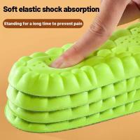 Almohadilla Deportiva De Talla Grande Absorbedora De Sudor Transpirable Con Absorción De Choque Espesor Ajustable Suave Y Cómoda 4D Nube Elasticidad Para Zapatos - details 7