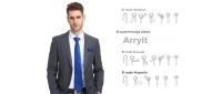 Set De Corbata Y Cufflink Para Hombre En Floral Jacquard Teal Verde Violeta Morado Clásico Moda Para Bodas Eventos Fiesta - details 10