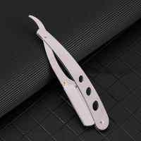 Cuchilla De Afeitar Manual De Acero Inoxidable Para Hombres Herramientas De Afeitar Barbería Estilo Shaver Cuchillas Sola Cara - details 1