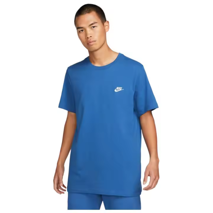 Camiseta Nike M Nsw Club Ss Azul T Shirt Tee Dq3948-407 - 1