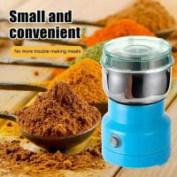 Molino Eléctrico De Café Mini Processador De Alimentos Para Cereales Frutas Verduras Semillas Y Especias Acero Inoxidable Más De 11 Niveles De Picado Para Cocina - details 2