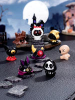 5Pcs Mini 3D Decoración De Halloween Bat Pumkin Fantasma Resina Miniatura Ornamentos Para Casa De Muñecas Accesorios DIY - details 10