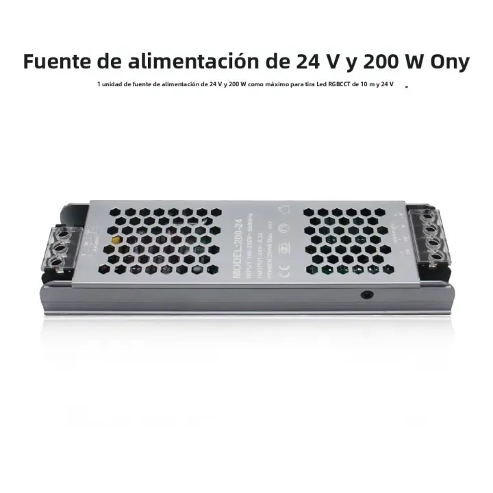 Tira De LED COB RGBCCT 24V 840 LEDs/m 6Pines 12mm Tuya 5 En 1 Dimmable Alta Densidad Para Decoración De Habitaciones Y Iluminación Lineal - 1