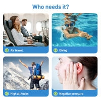 Electric ear pressure relief device deblocker balance ear pressure improve tinnitus and ear pain airplane travel - details 7