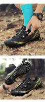 Zapatillas De Ciclismo Para Hombre Y Mujer Con Cierre Self-Locking Zapatos De Bicicleta MTB Con Placas Para Entrenamiento Interior En Bicicletas De Carril Y Estación De Ejercicio - details 16