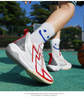 Zapatillas De Baloncesto Para Hombres Transpirables Antideslizantes Absorbentes De Impacto Ligeros Con Suela Suave Y Luz Deportivas Para Estudiantes - details 15