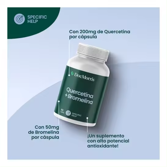 DocMorris Quercetina + Bromelina 60caps - 1