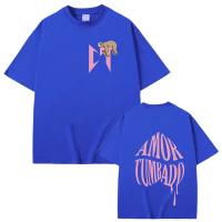 Camiseta Hip Hop Oversize Para Hombre Y Mujer Con Estampado De Sloth En Rosa Pink De Natanael Cano Amor Tumbado Moda Casual Streetwear - details 9