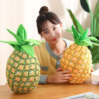 Muñeco De Peluche De Piña Tamaño 48cm Suave Y Realista Almohada De Descanso Para Niñas Decoración Del Hogar Juguete Para Niños - details 11