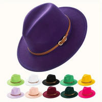 Sombrero De Paja Negra Para Hombres Y Mujeres Estilo Retro Multifuncional Para Moda Casualตลอดทั้งปี - details 0