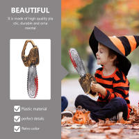 Juguete De Cadena De Madera Con Manchas De Sangre Para Halloween Propiedad De Terror Para Disfraz O Juego De Zapatero En Fiesta De Zombis Casa De Muñecos De Halloween - details 12