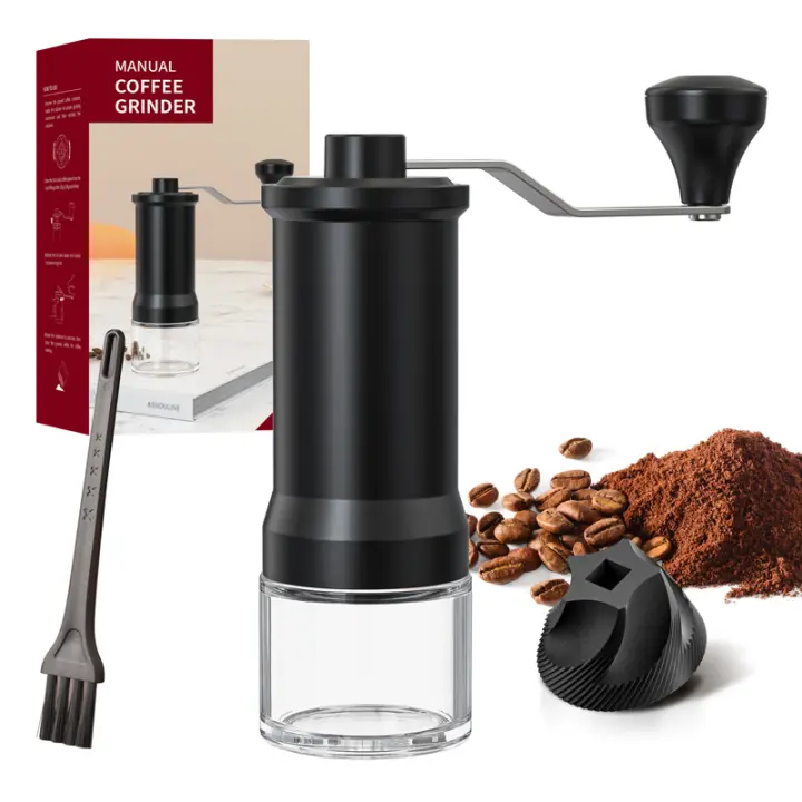Molino de Café Kolitong para Hand Drip y Expreso | Modos Profesionales Duales · 30 Grados Ajustables · Cuchillas Silenciosas de Inoxidable | Eléctrico, Recargable USB y Portátil para Hogar y Viaje KMDJ-D - 1