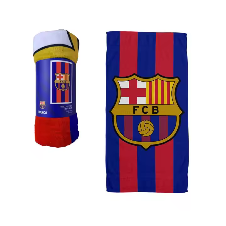 Toalla Microfibra F.C.Barcelona 100x180cm. - 1